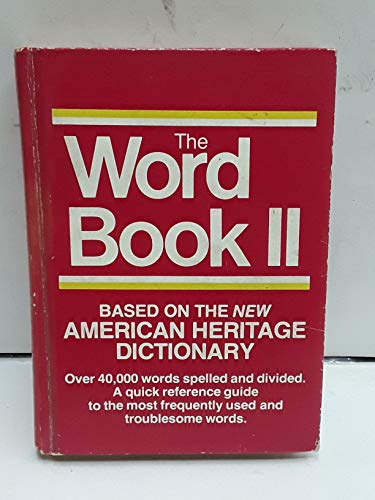 9780395340288: Word Book