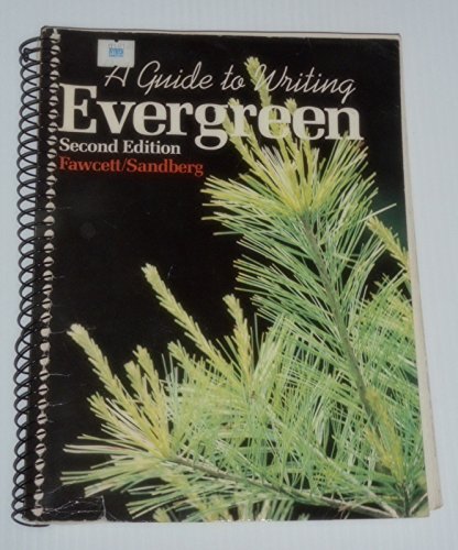 Imagen de archivo de Evergreen, a guide to writing a la venta por Wonder Book