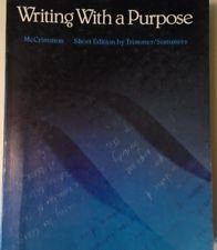 Beispielbild fr Writing With a Purpose zum Verkauf von Wonder Book