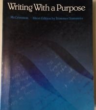 Imagen de archivo de Writing With a Purpose a la venta por Wonder Book