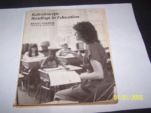 Imagen de archivo de Kaleidoscope : Readings in Education a la venta por Better World Books