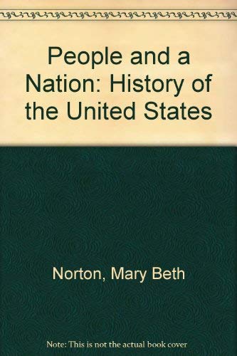 9780395343692: A People and a Nation: History of the United States