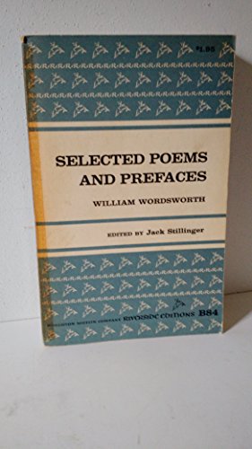 9780395347713: Title: Selected Poems and Prefaces