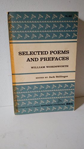 9780395347713: Selected Poems and Prefaces