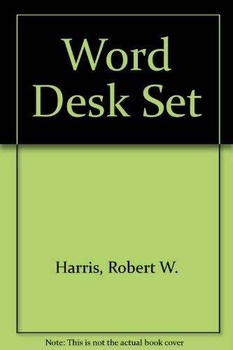 Stock image for Word Desk Set for sale by HPB-Ruby