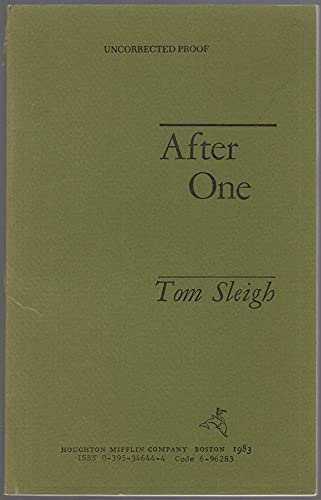 After One (9780395348420) by Sleigh, Tom