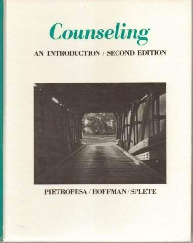 Stock image for Counseling : An Introduction for sale by Better World Books: West