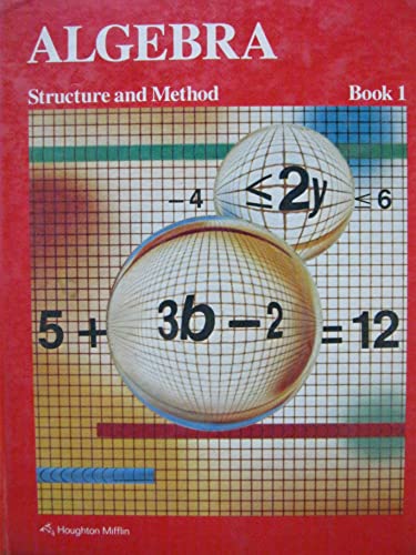 Stock image for Algebra (Structure and Method) for sale by Your Online Bookstore