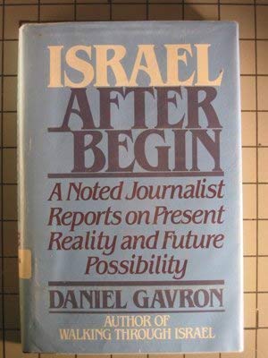 Imagen de archivo de Israel after Begin a la venta por Better World Books