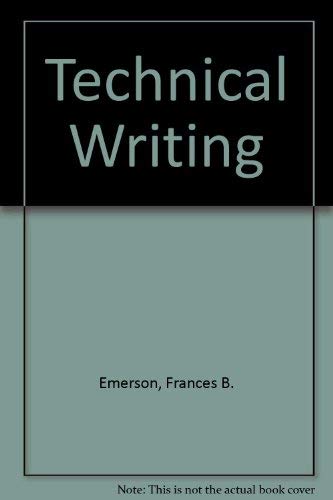 9780395355039: Technical Writing