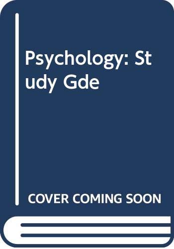 Stock image for Psychology Study Guide for sale by Better World Books: West