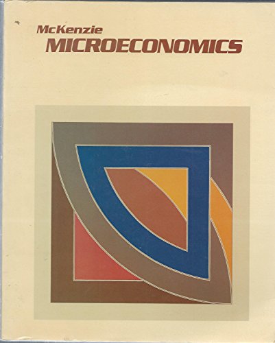 Microeconomics (9780395355282) by Richard B. McKenzie