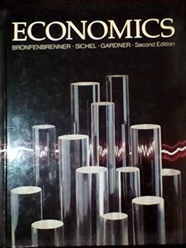 Economics (9780395356449) by Bronfenbrenner, Martin; Gardner, Wayland; Sichel, Werner