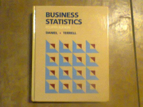 9780395356517: Business Statistics: Basic Concepts and Methodology