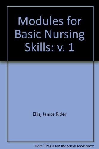 Beispielbild fr Modules for Basic Nursing Skills (v. 1) zum Verkauf von HPB-Red