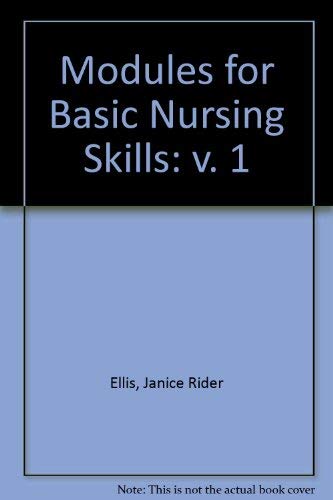 9780395356562: Modules for Basic Nursing Skills: v. 1