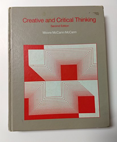 Stock image for Creative and Critical Thinking for sale by Better World Books