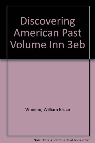 Stock image for Discovering the American Past: A Look at the Evidence for sale by HPB-Diamond