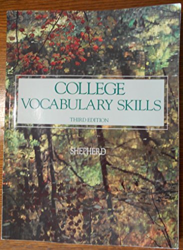 Stock image for College Vocabulary Skills for sale by Better World Books