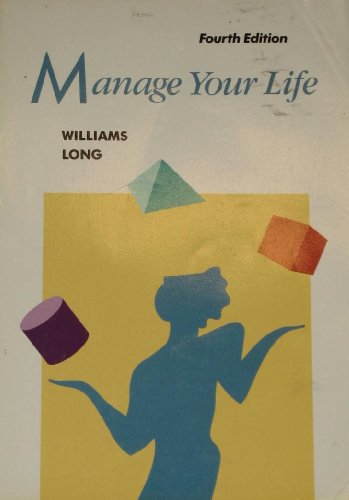 Imagen de archivo de Manage Your Life a la venta por Wonder Book