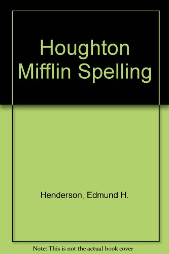 9780395360187: Houghton Mifflin Spelling