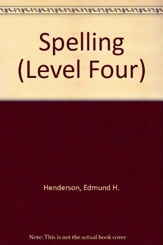 Stock image for Spelling (Level Four) for sale by ThriftBooks-Dallas