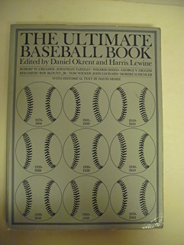 9780395361450: The Ultimate Baseball Book