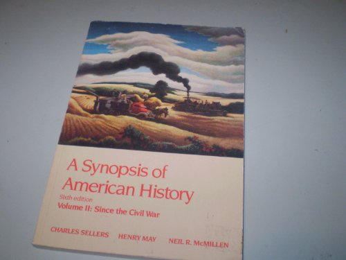 Imagen de archivo de A Synopsis of American History (v. 2) a la venta por WeSavings LLC