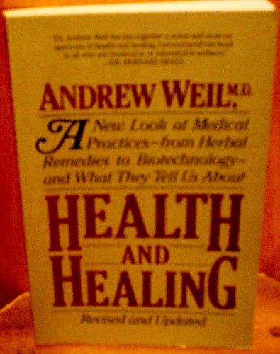Beispielbild fr Health and Healing zum Verkauf von Wonder Book