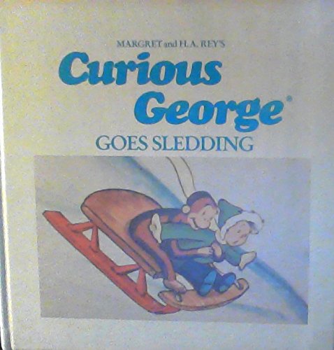 9780395366370: Curious George Goes Sledding Hb