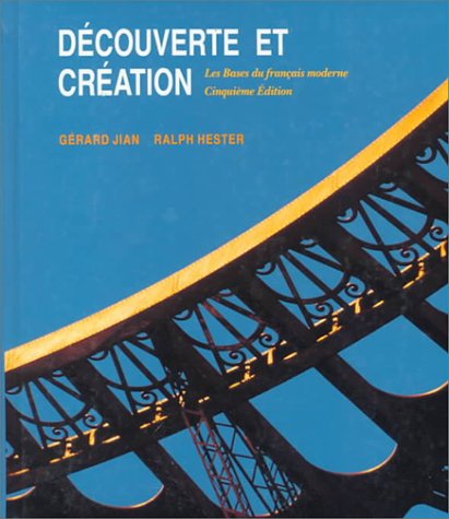 Stock image for Decouverte et Creation for sale by Better World Books: West