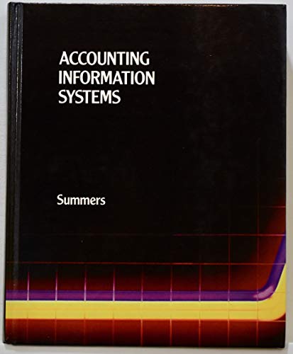 Beispielbild fr Accounting Information Systems zum Verkauf von Rose City Books