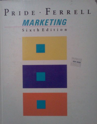 Beispielbild fr Marketing: Concepts and strategies zum Verkauf von More Than Words