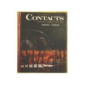 9780395369494: Contacts: Langue Et Culture Francaises/Book and 1 Audio Cassette