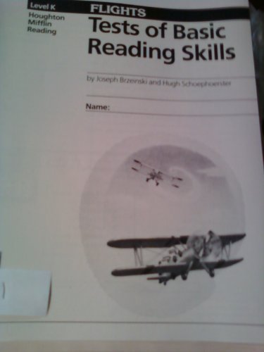 Stock image for FLIGHTS, TESTS OF BASIC READING SKILLS, LEVEL K for sale by mixedbag