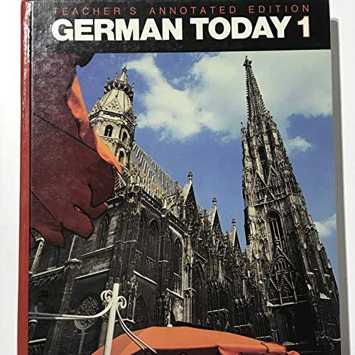 9780395383582: German Today 1