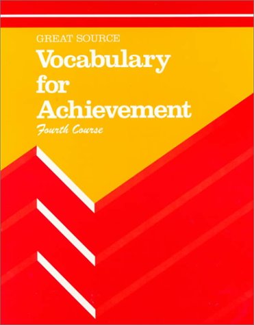 Beispielbild fr Vocabulary for Achievement: Fourth Course zum Verkauf von ThriftBooks-Dallas