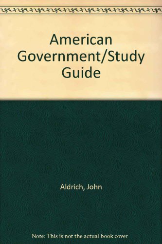 Beispielbild fr American Government: People, Institutions, and Policies/Study Guide zum Verkauf von Top Notch Books