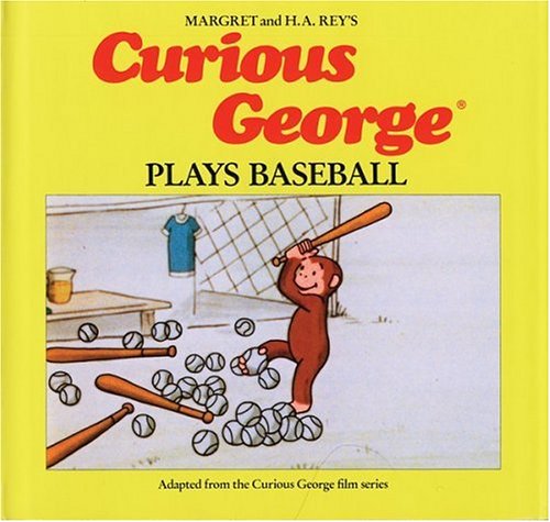9780395390412: Curious George Plays Baseball