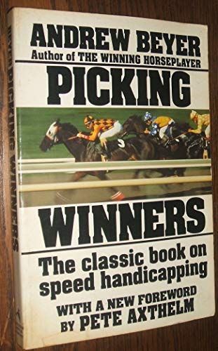 Beispielbild fr Picking Winners: Horseplayer's Guide zum Verkauf von SecondSale