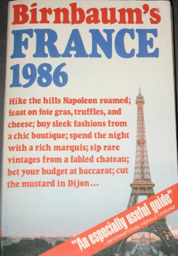 9780395394021: Birnbaum's France-1986