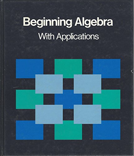 9780395399941: Beginning Algebra with applications