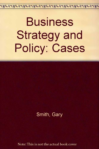 9780395405871: Cases (Business Strategy and Policy)