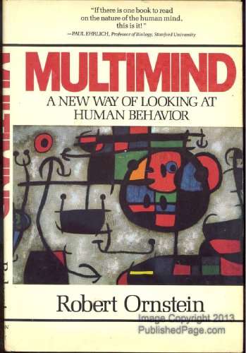 Stock image for Multimind/a New Way of Looking at Human Behavior for sale by Gulf Coast Books