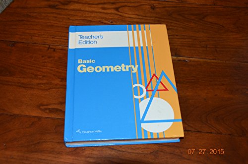 Imagen de archivo de Basic geometry: Teacher's Edition a la venta por Jenson Books Inc