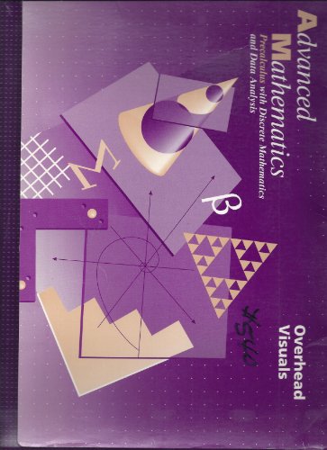 9780395421710: Overhead Visuals for Advanced Mathematics Precalculus with Discrete Mathematics and Data Analysis