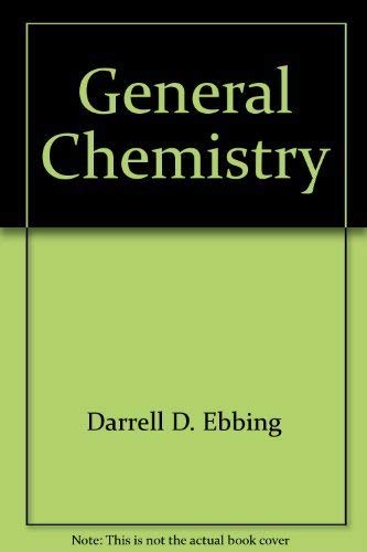 Beispielbild fr General Chemistry zum Verkauf von Better World Books