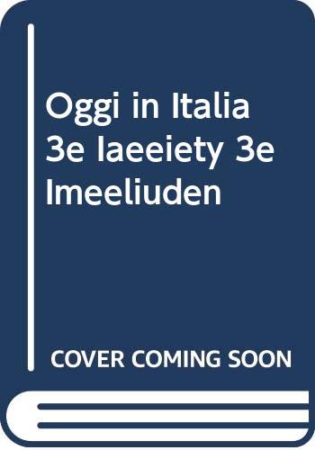 Stock image for Oggi in Italia for sale by The Book Cellar, LLC