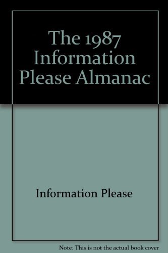 9780395425039: The 1987 Information Please Almanac