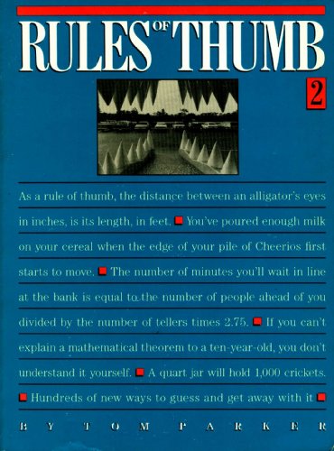 Beispielbild fr Rules of Thumb 2 zum Verkauf von SecondSale